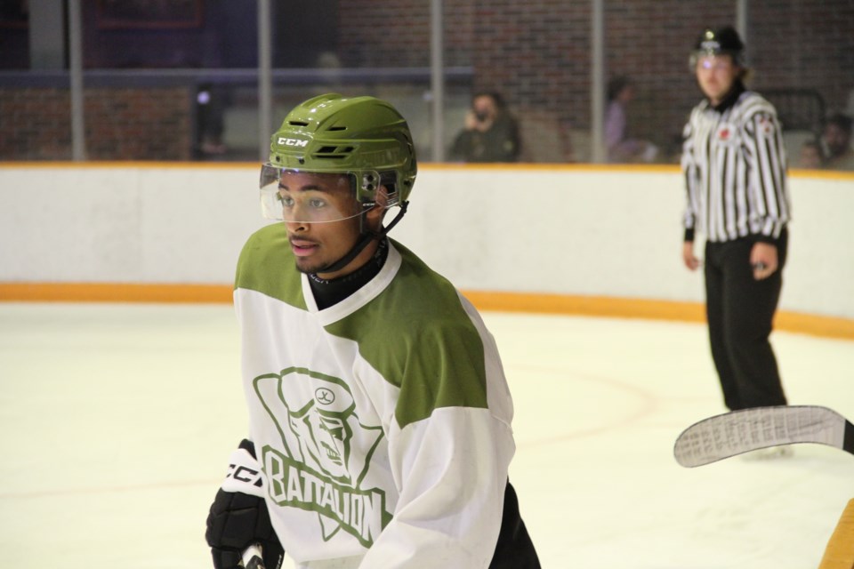 Battalion new import forward Natan Teshome. 