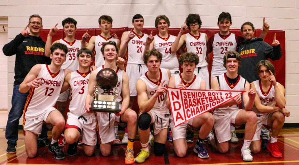 Chippewa wins Sr. Boys NDA basketball title North Bay News