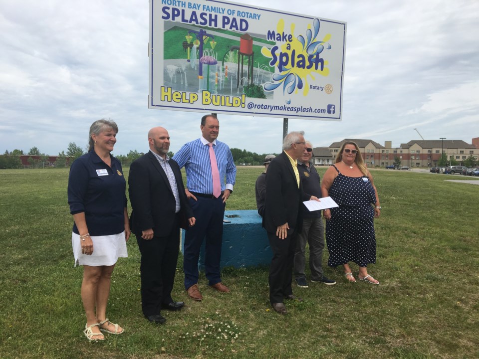 splash pad announcement