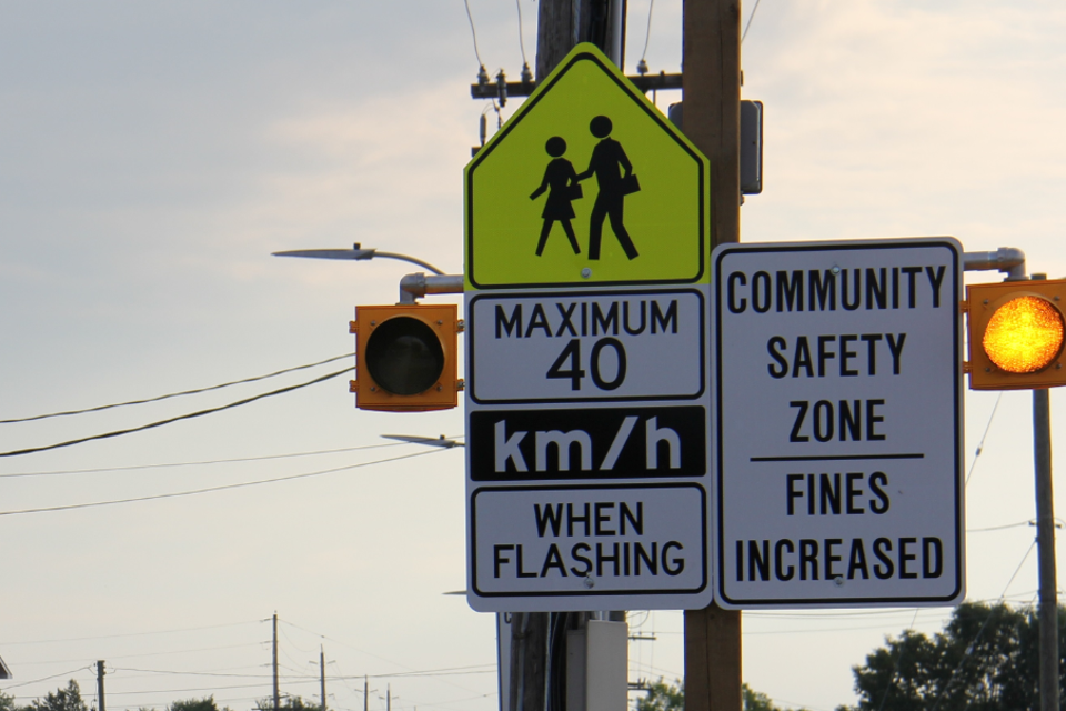 TC-4-ZBF Construction Zone Begins Fines Double Sign - Traffic Depot Signs &  Safety