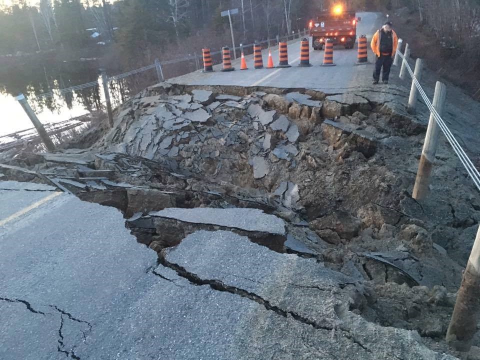 highway 672 washout