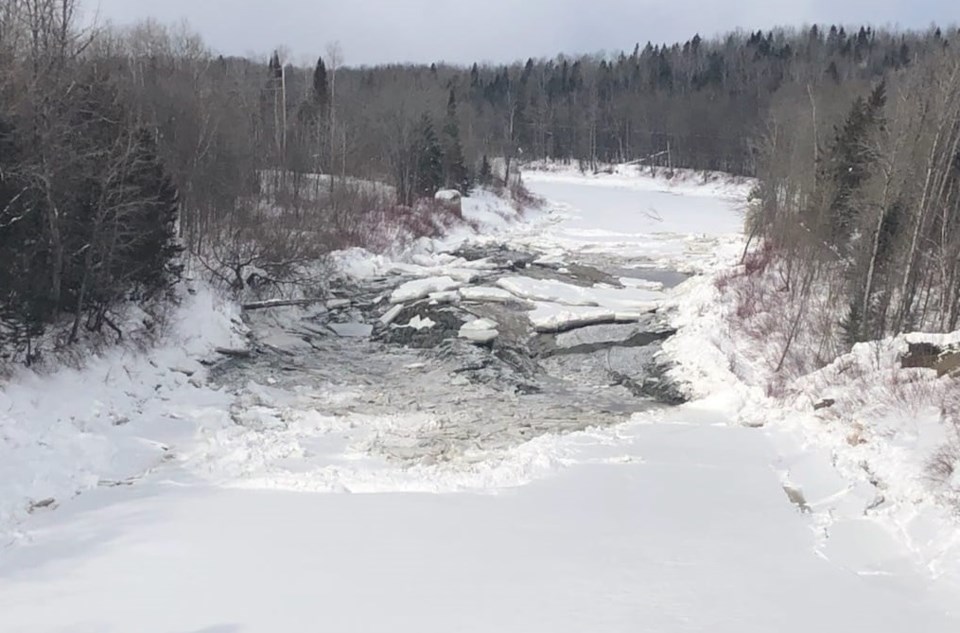 20220228 Blanche River LANDSLIDE