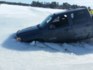 Truck goes through the ice on Lake Nipissing Lakenipissingtruckfeb20171