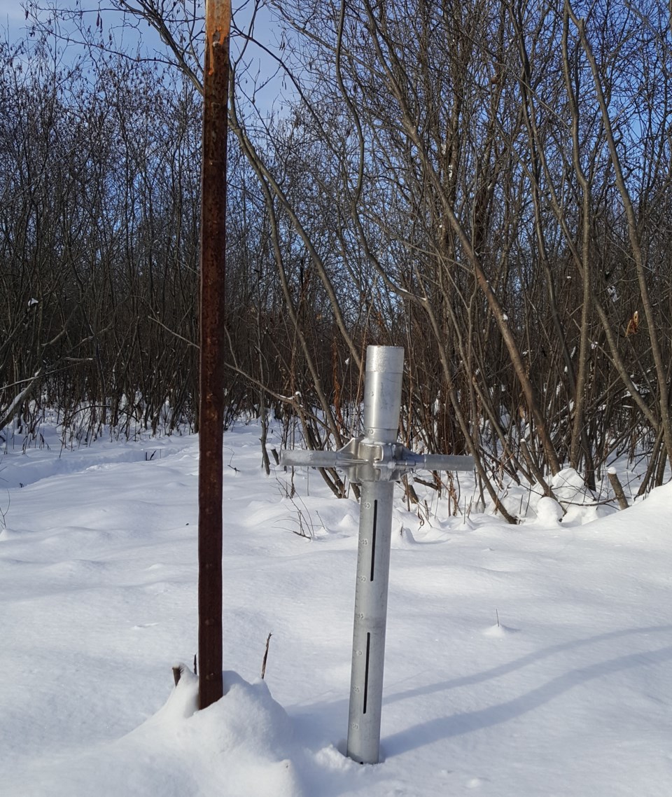 snow depth measurement 2016