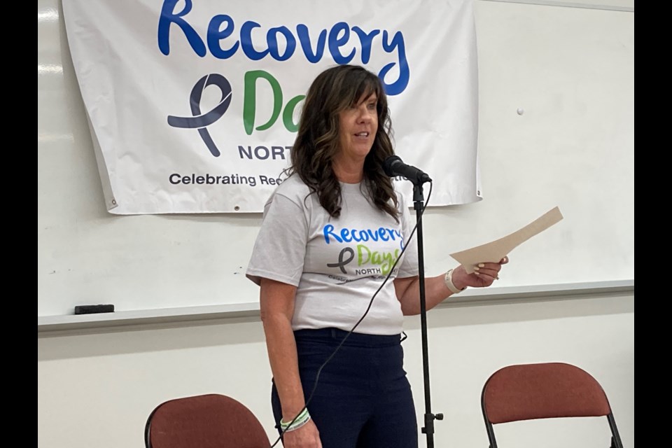 Wendy Prieur chair of the Recovery Days North Bay committee.