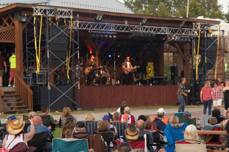 The stage at Kipawa Country Fest has held some of the genre's great talents. / Photo of the 2019 show, by David Briggs