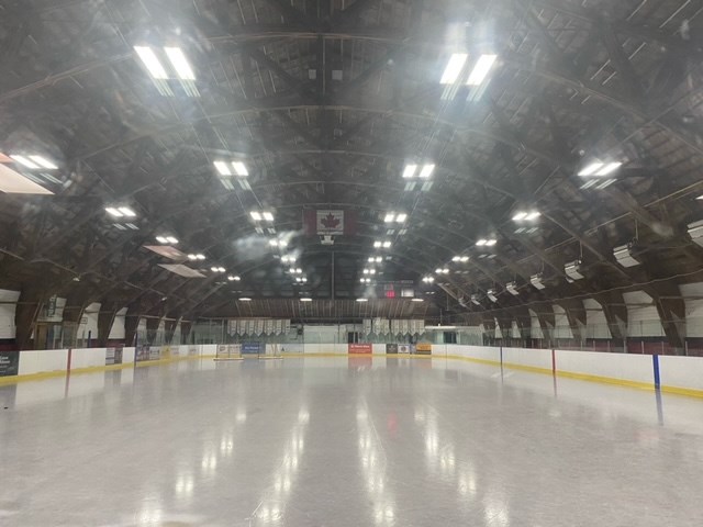 Mike Rodden arena~ photos Mattawa Recreation department~Nov 25 2021