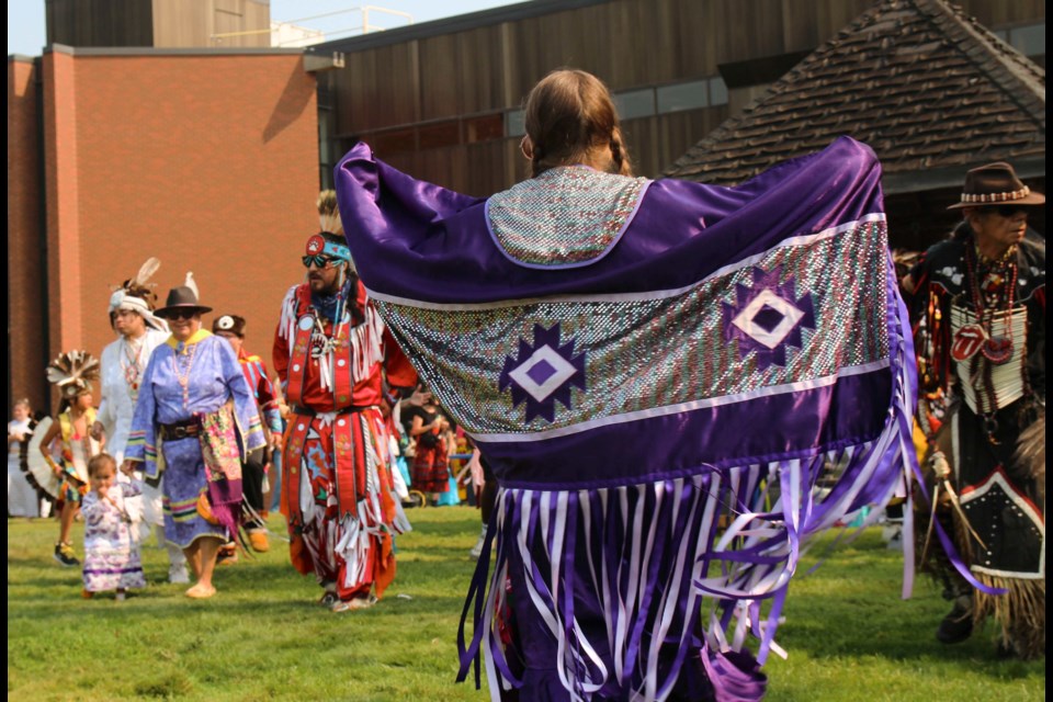 The annual Welcome Back Pow Wow always draws a big crowd 