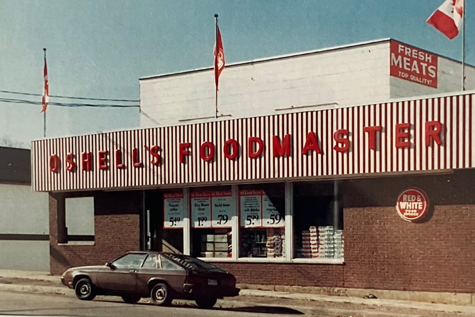 Oshells Valu-Mart is celebrating 70 years in business, so here's a few photos of the store on Powassan's Main St. throughout the years