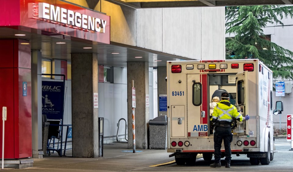 Person in ambulance - chung chow