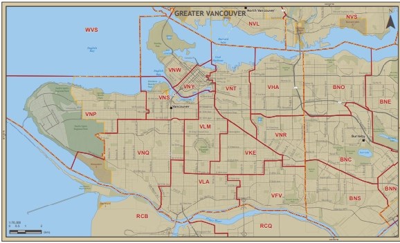 vancouver-districts