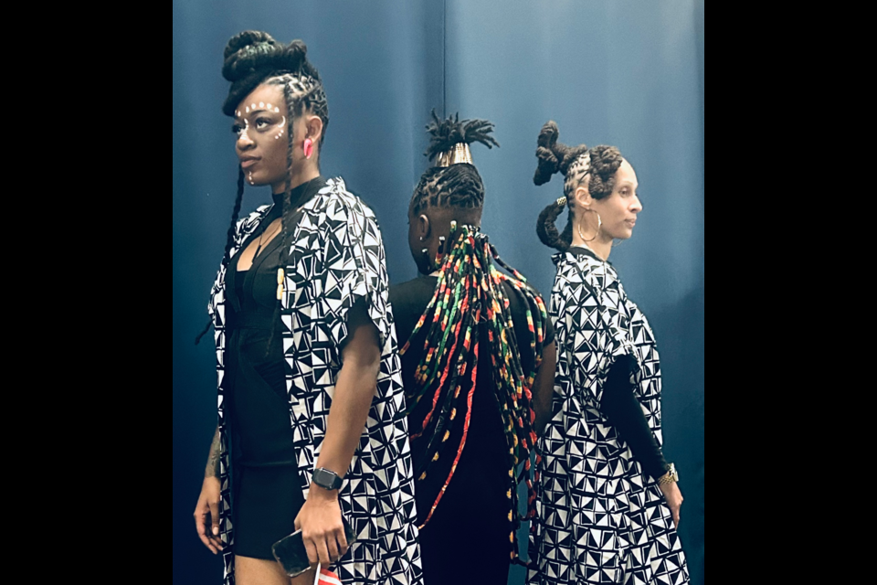 LOCnificent Festival 2024 hair models.