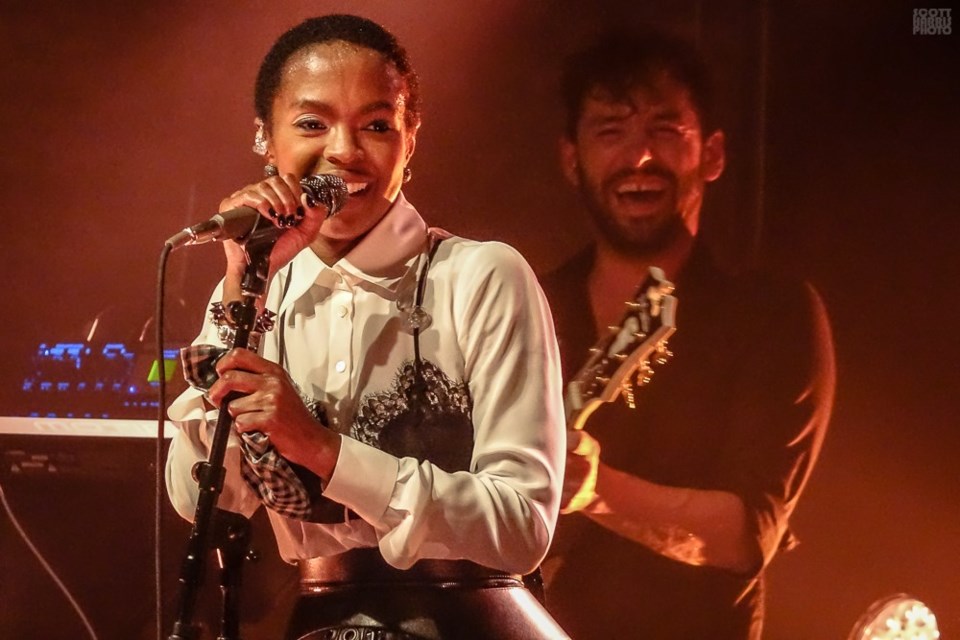 Lauryn Hill at Brooklyn Bowl.