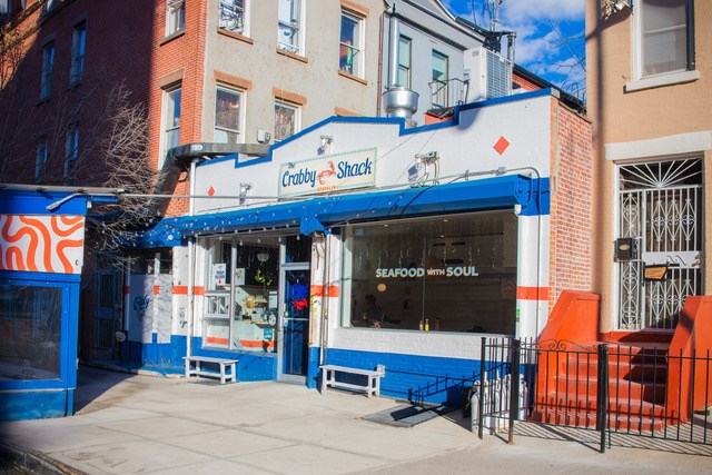 The Crabby Shack is located at 613 Franklin Ave.