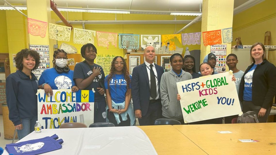 ambassador-of-barbados-visits-brooklyn-high-school-to-speak-with-students