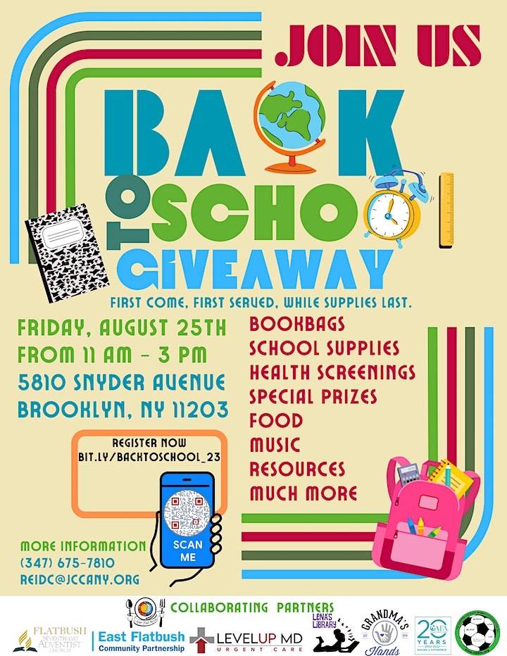 Free school supplies for kids in New York City