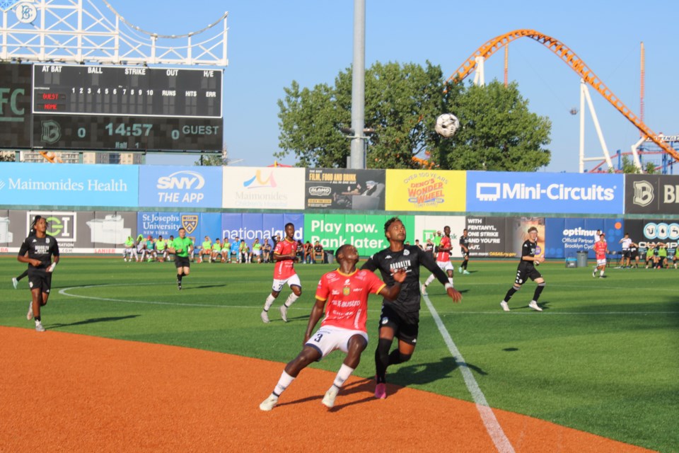 Brooklyn Football Club makes their debut at an exhibition match against C.D. Cuenca. 