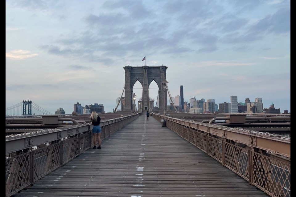 Brooklyn Bridge.