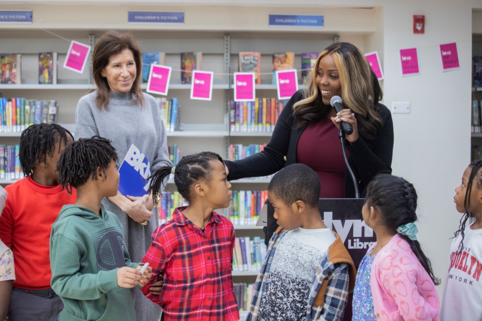 council-member-farah-louis-celebrates-the-re-opening-of-the-clarendon-library_54291854215_o