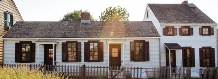 One of the Hunterfly Houses that will be restored. 