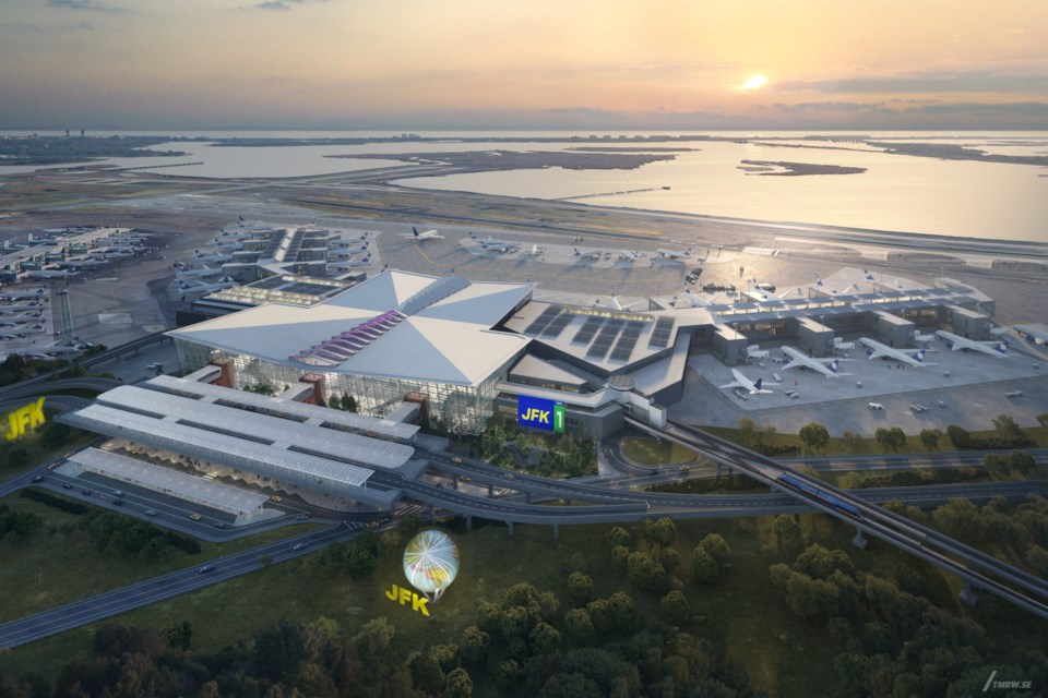 Plan to build new $9.5B international terminal at JFK Airport announced