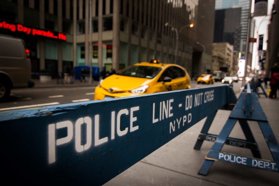 NYPD, crime, crime scene, police, police barrier