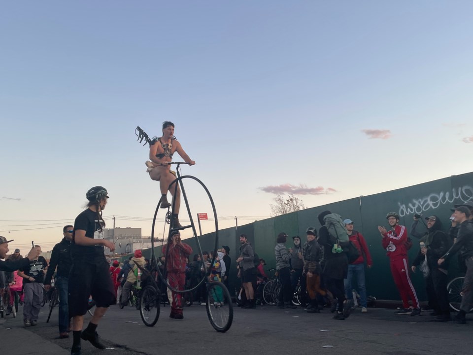 The "anarchy bike."