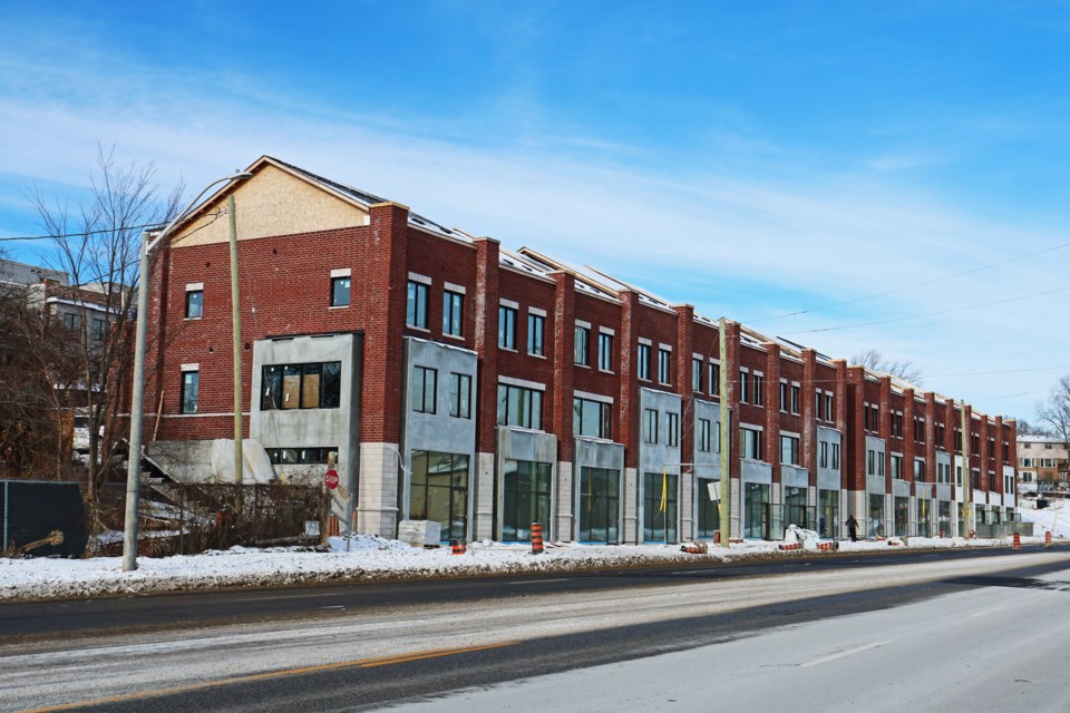 The new mixed-use buildings near the Bradford GO station are getting closer to opening as part of the development by Cachet Homes at 200 Dissette St. 