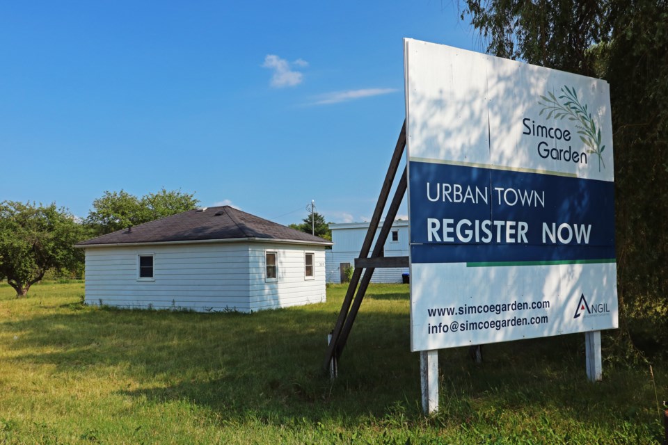 The property at 563 Simcoe Rd. in Bradford can be seen on June 20.