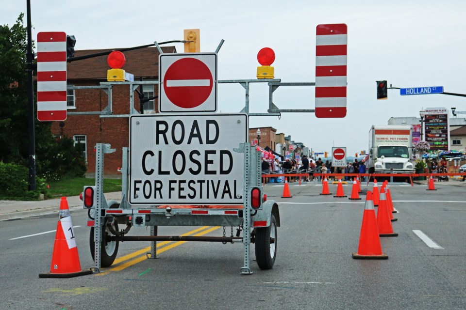 Bradford’s historic downtown was closed to vehicle traffic for Carrot Fest on Aug. 16.