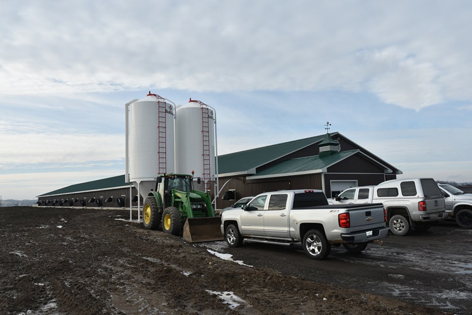 View of the new state-of-the-art chicken barn at Bakeridge Farm in Bradford West Gwillimbury. Miriam King/Bradford Today