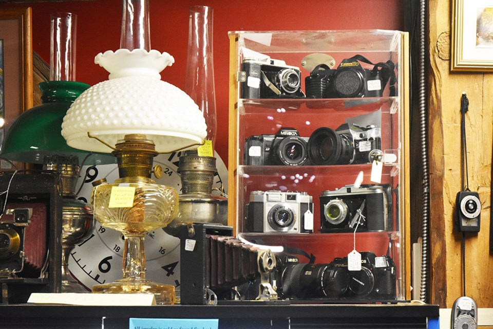 The pace slows after dark, and hidden treasures - like a collection of vintage cameras - are waiting to be discovered. Miriam King/Bradford Today