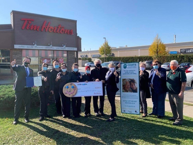 Bradford Tim Hortons locations serving up Smiles for area group