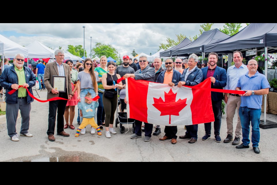 The Bradford Farmers' Market celebrated its 15th anniversary on Saturday.