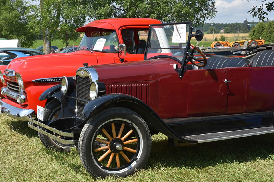 Classic cars at the Georgian Bay Steam Show. Miriam King/BradfordToday