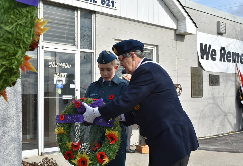 Remembrance day ceremony sudbury