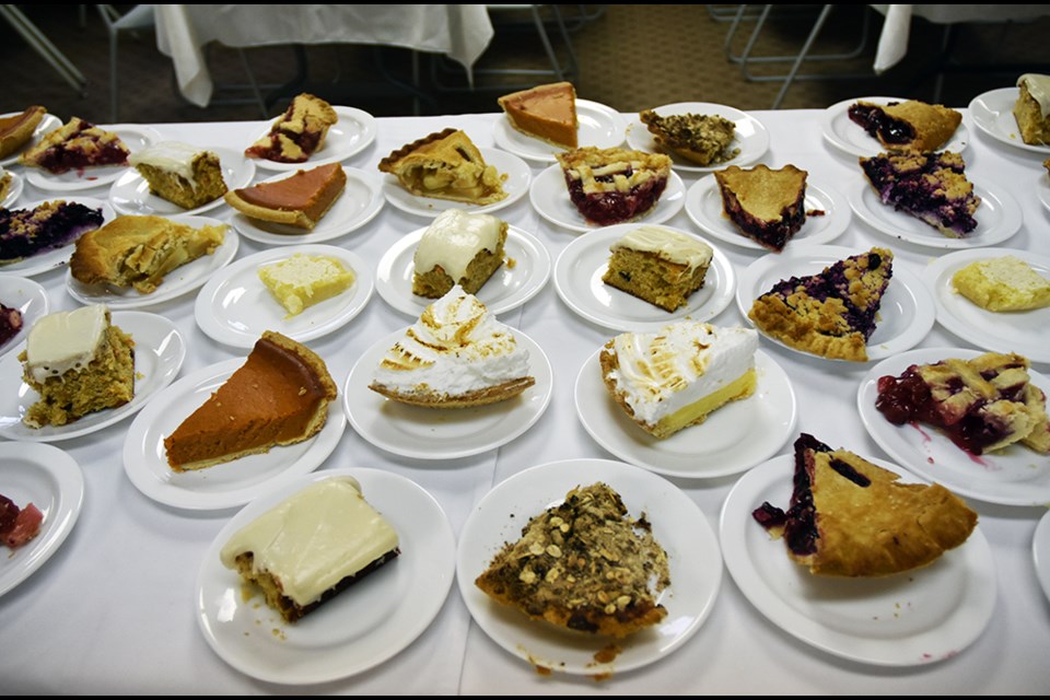 Pie and homemade desserts are a feature of many church dinners. Miriam King/Bradford Today