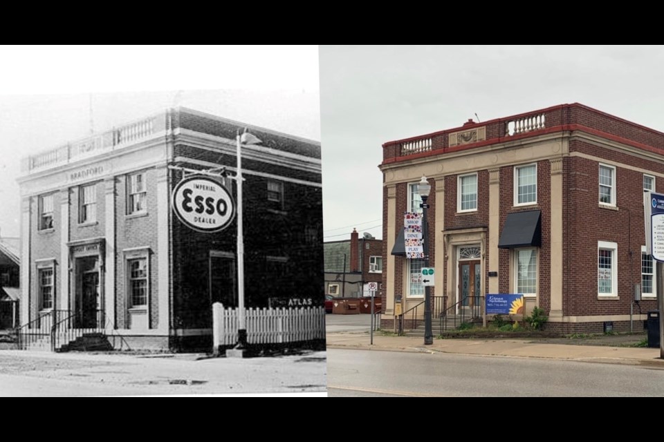 The mortgage offices at 22 Barrie, a charming neoclassical building, was once home to the old post office. Photo from the BWG Archives and Laura DeGasepris for BradfordToday