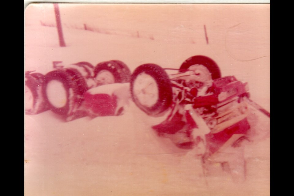 Snowstorm in Bradford April 2, 1975