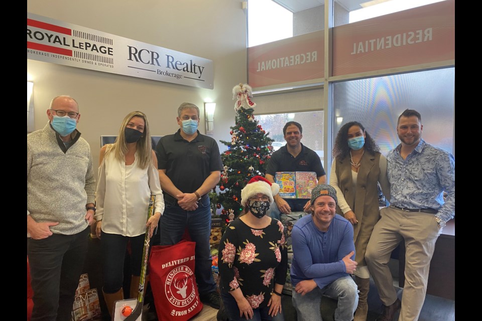 Royal LePage team Christmas party/toy drive