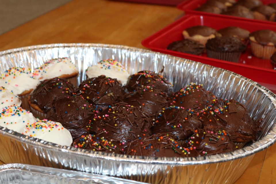 93 dozen cupcakes were made for Cupcake Day at Holy Trinity on Monday. Joshua Panza for BradfordToday