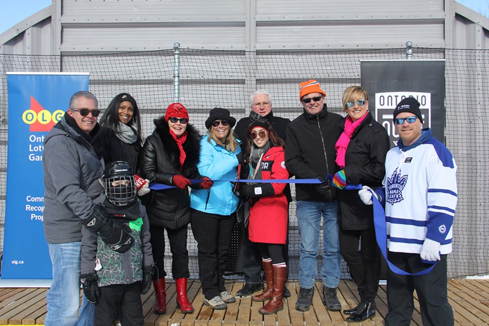 Locals skate with Olympian at new Cookstown rink - Bradford News