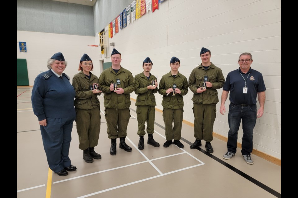 The 37 Orville Hand Air Cadet Squadron meets regularly at Fieldcrest Elementary School in Bradford.