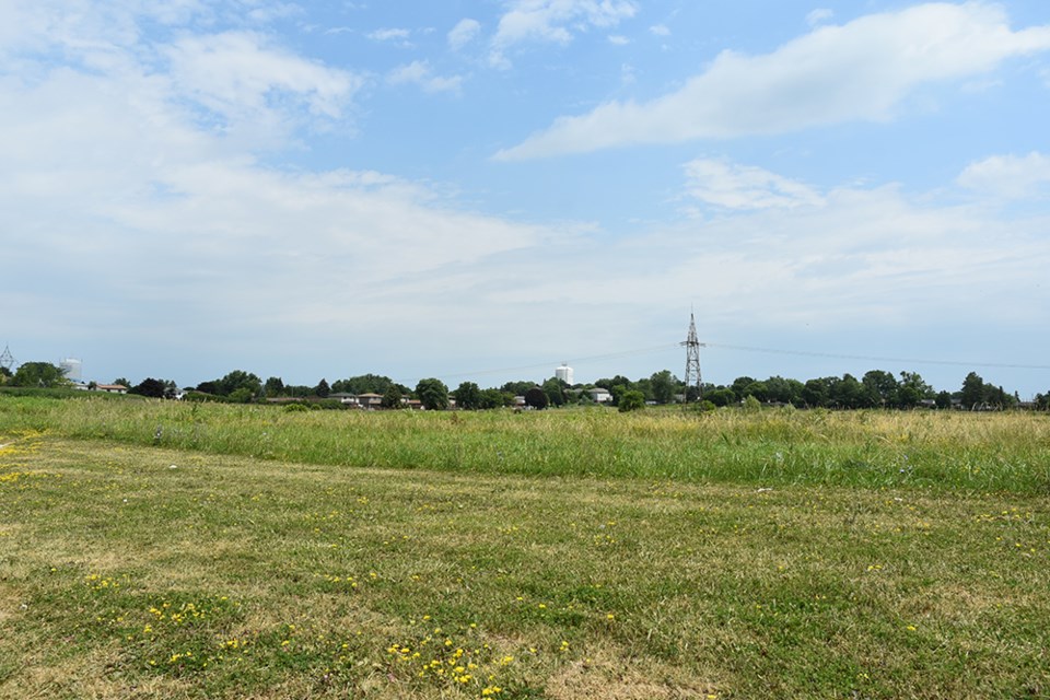 The town is considering what to do with this empty parcel of land off Holland Street at the centre of town. Miriam King/BradfordToday 