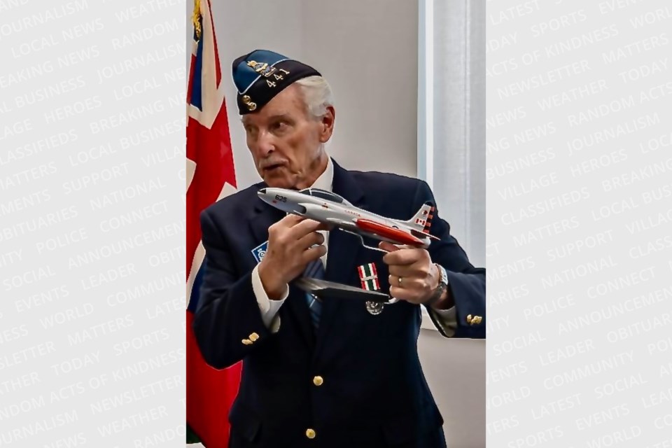 Retired Royal Canadian Air Force Capt. Art Cameron is a former Canadair CF-104 Starfighter pilot. He will share stories of flying missions during the Cold War at the Tecumseth West Gwillimbury Historical Society meeting on Monday, Feb. 17.