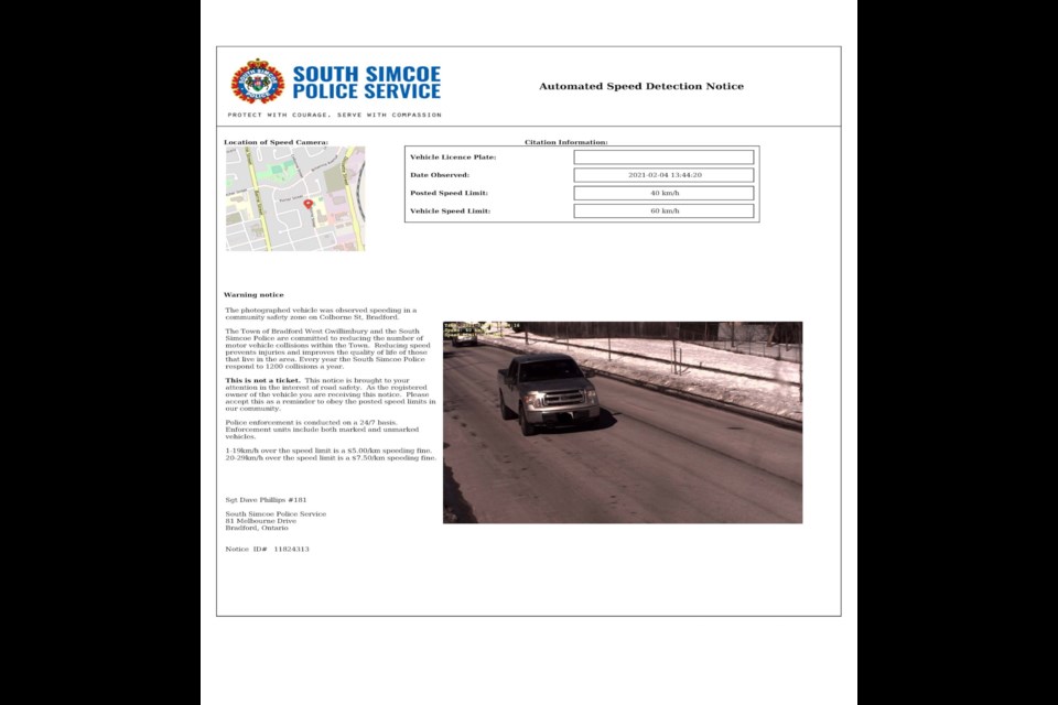 fight speeding camera ticket