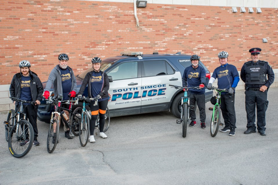 Cody Baxter, Aux., Jim Krueger, Aux.,   Jackie Papelle, Aux. Admin. Sgt.,  Tony Gardner, Aux. Sgt., 
Bill Davidson, Aux., 
And Rick Young, Aux. Staff Sgt. Paul Novosad for BradfordToday