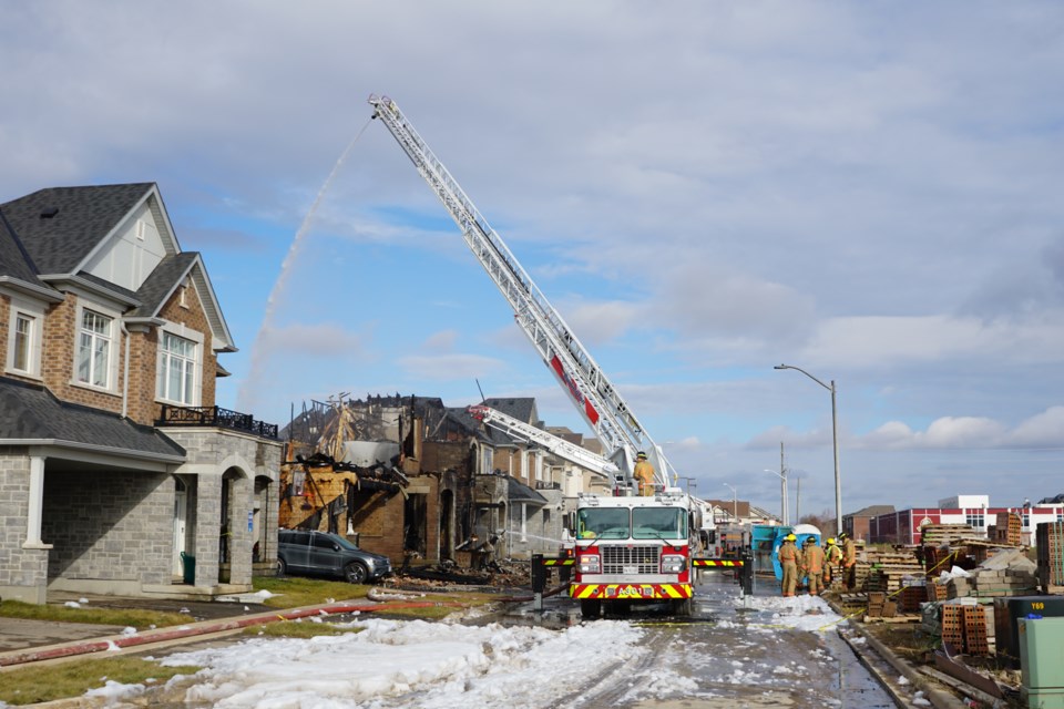 Early Morning Blaze Causes Massive Damage In Burlington Subdivision ...