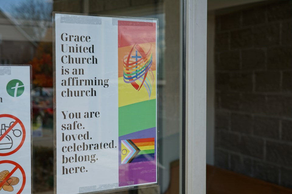 Grace United officially became an affirming church last week. 