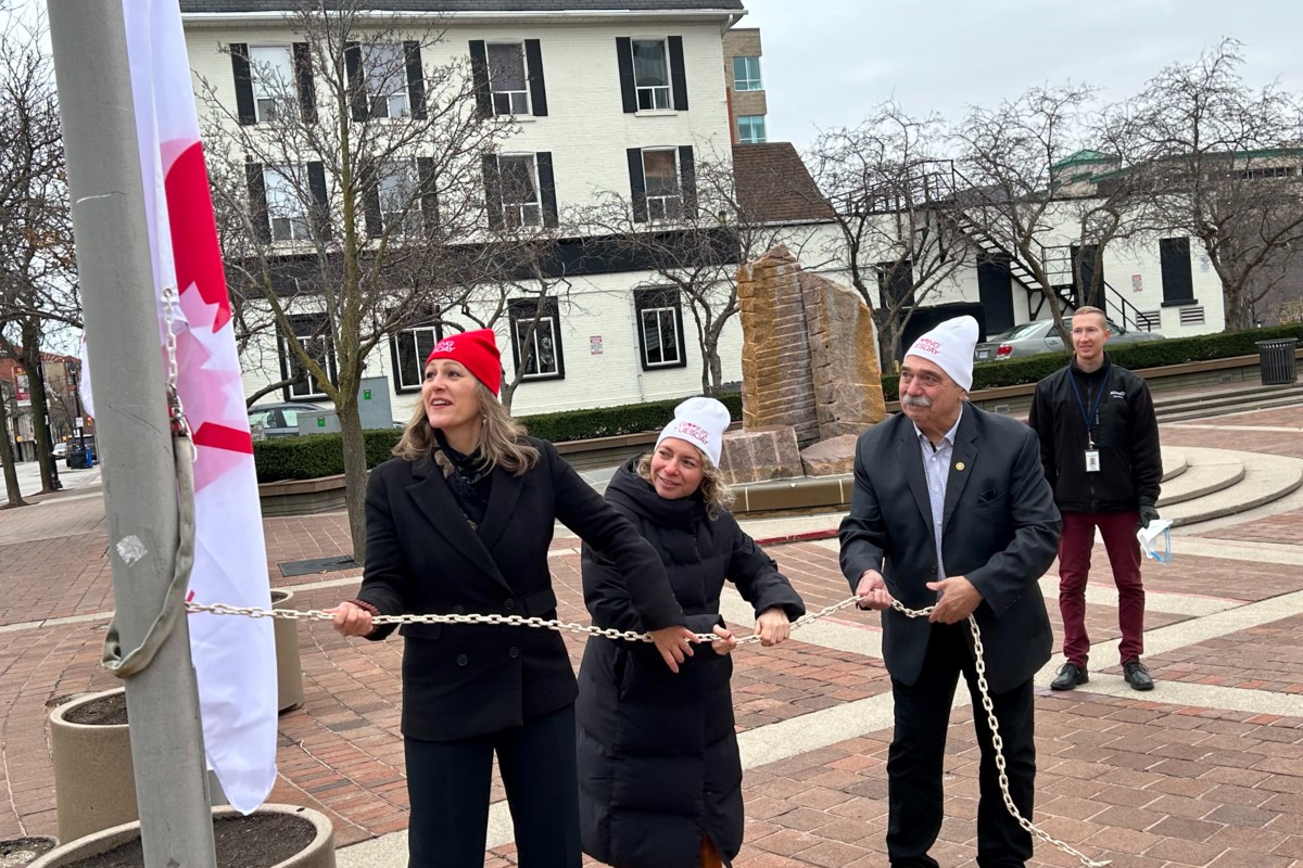 City of Burlington raises the flag for Giving Tuesday - Burlington News